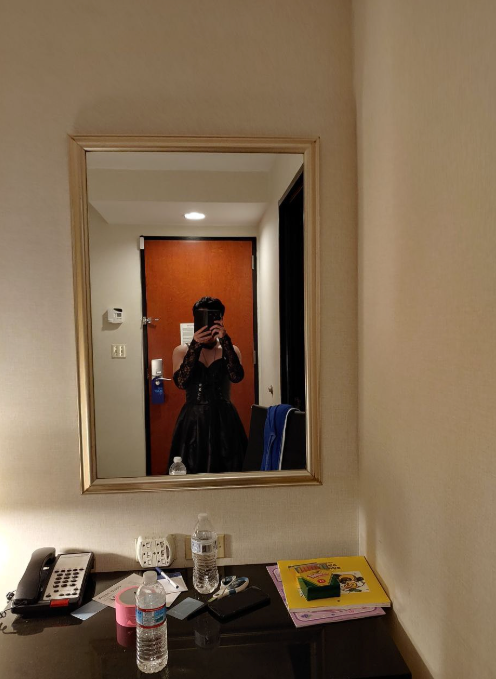 Playful pup session portrait